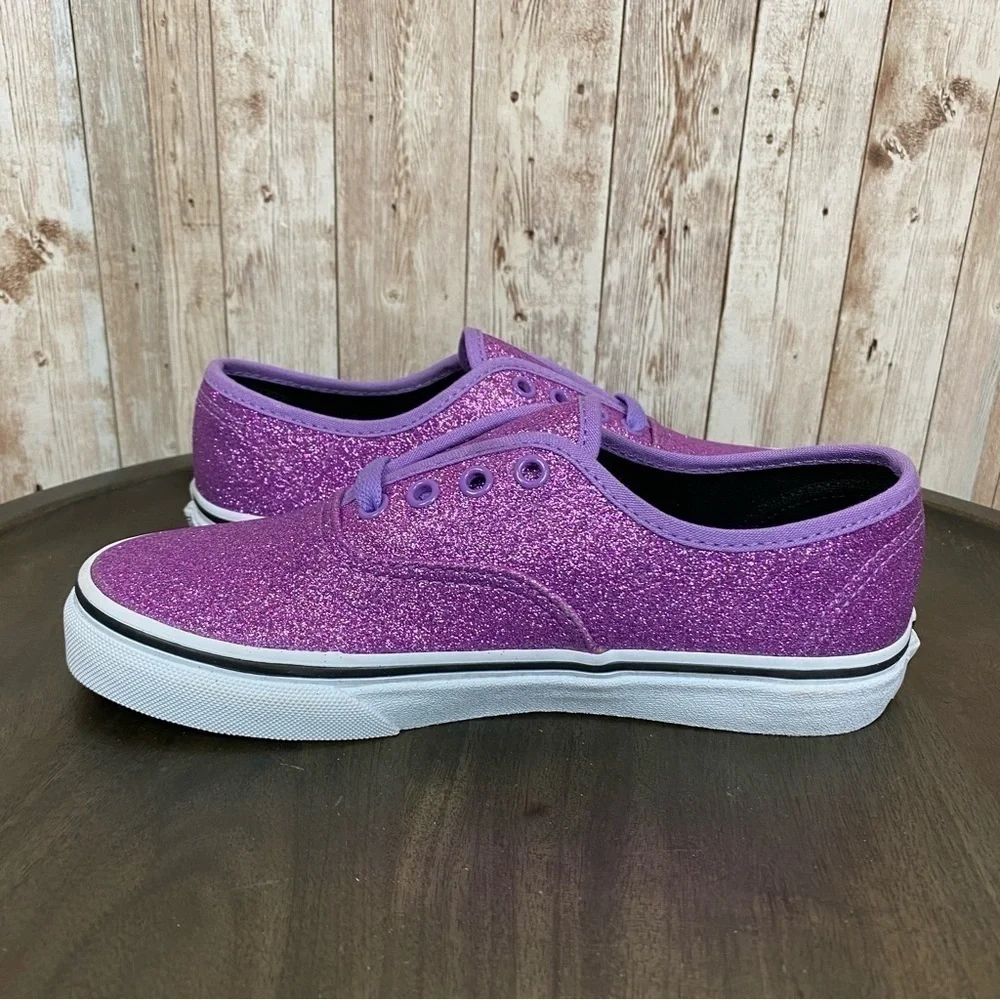 Vans Authentic Glitter Sneakers Size 3 Kids